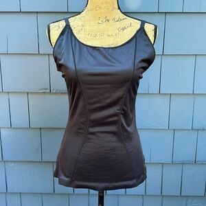 Maidenform corset tank top form body shaper black 2X